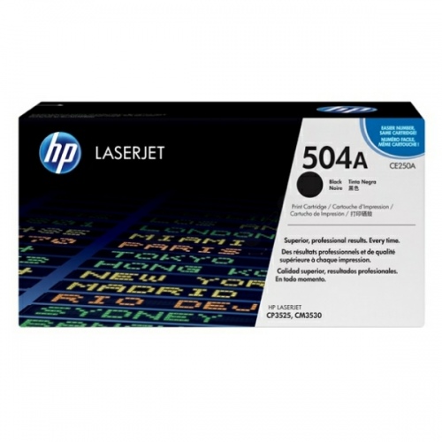 HP Cartridge No.504A Black (CE250A)