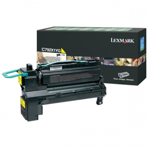 Lexmark Cartridge Yellow (C792X1YG) Return