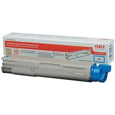 Oki Toner C 3520 Cyan 2,5k (43459371)