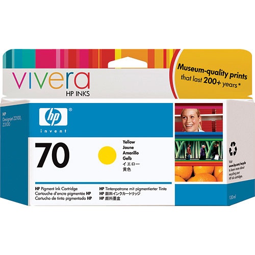 HP Ink No.70 Yellow (C9454A)